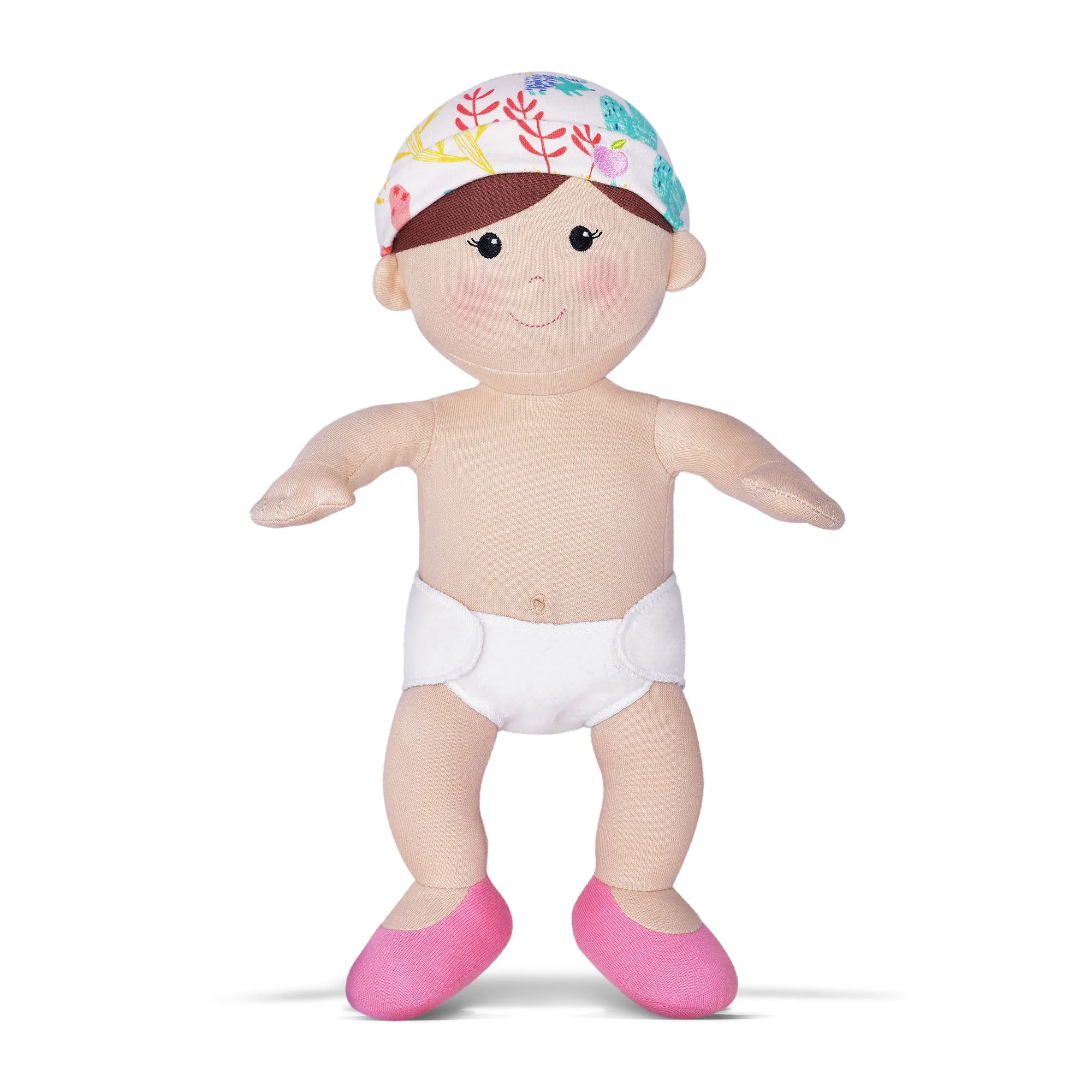 Apple Park Organic Dress Up Doll - Cactus Sunrise Girl