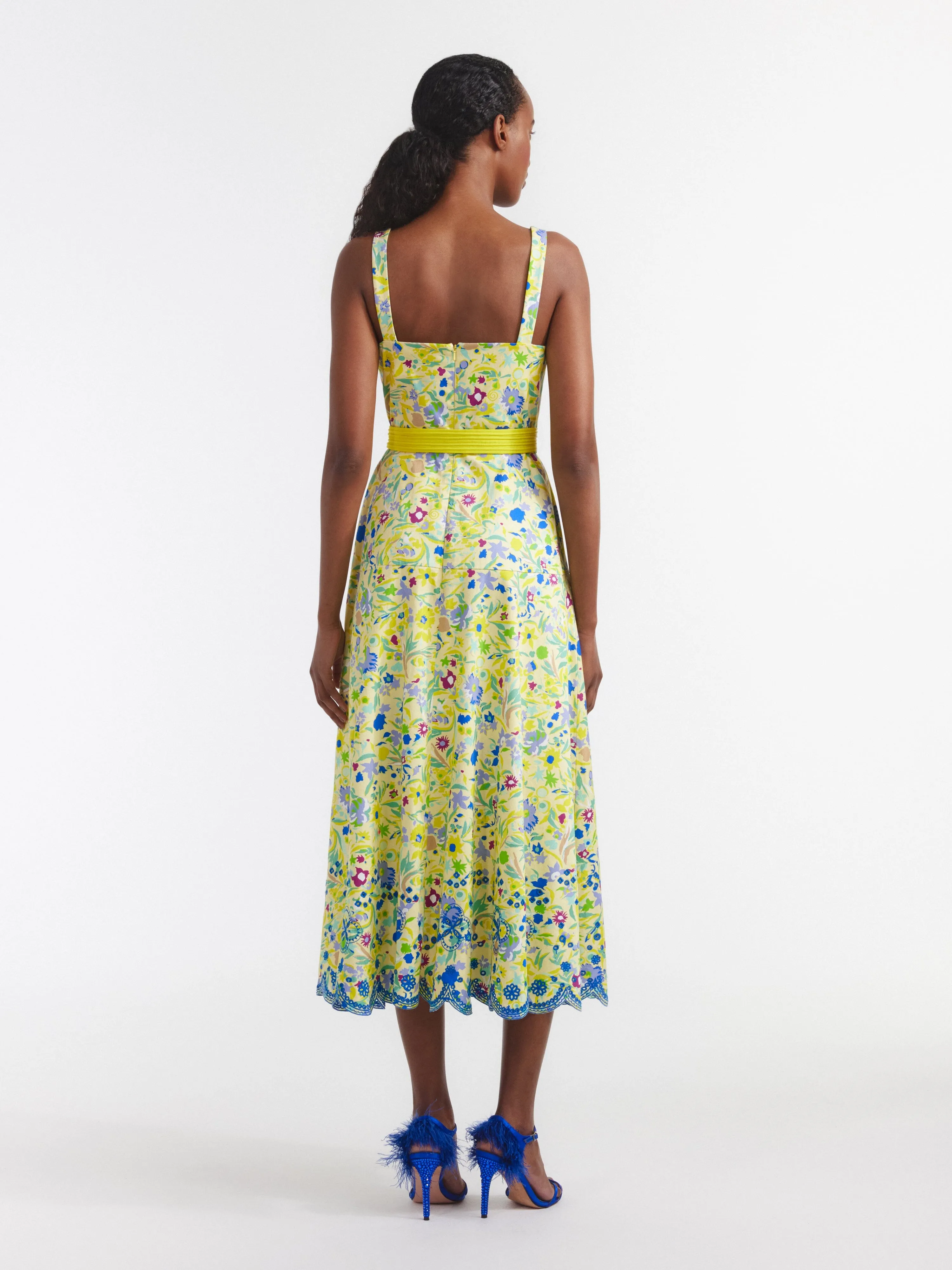 Aubrey B Dress in Bouquet Meringue