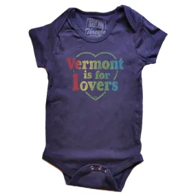 Baby Vermont is for Lovers One Piece Romper