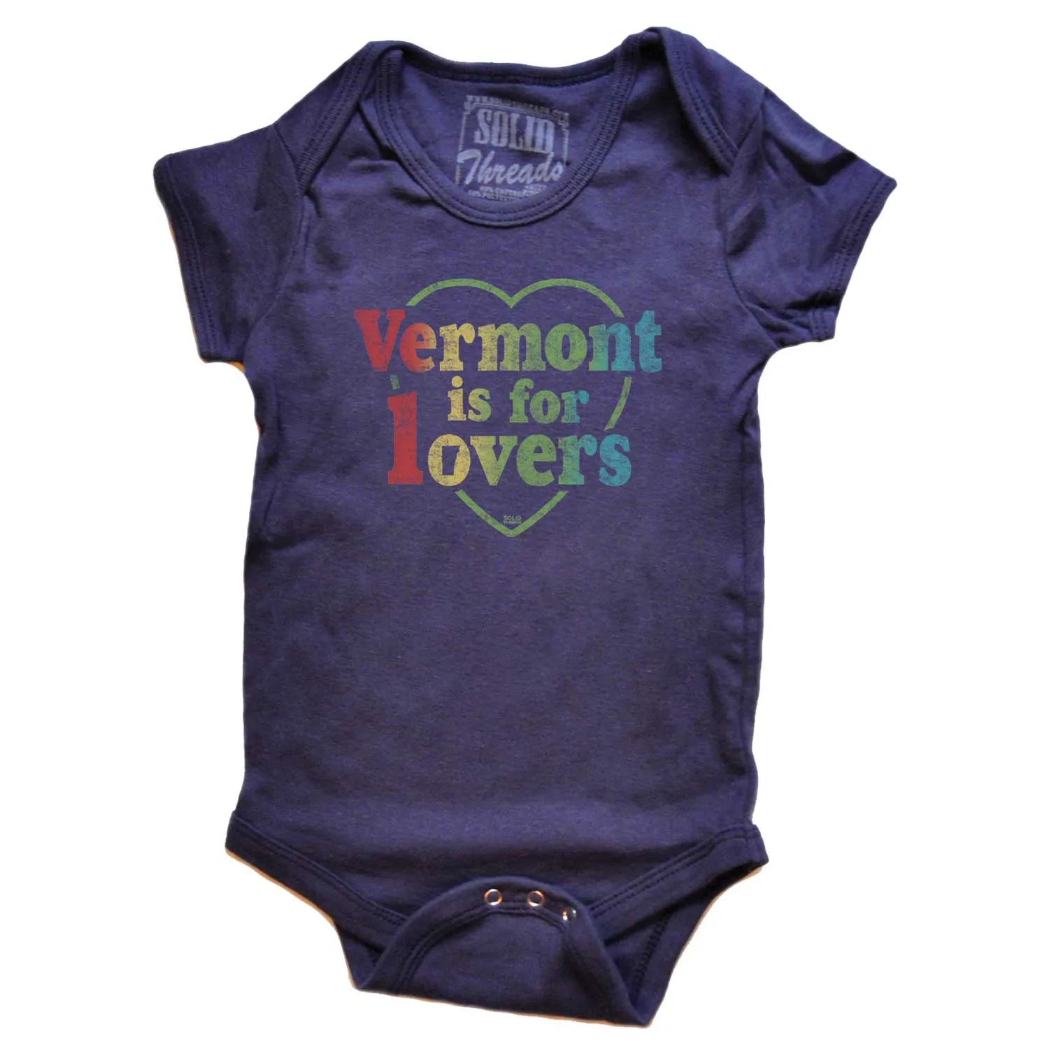 Baby Vermont is for Lovers One Piece Romper