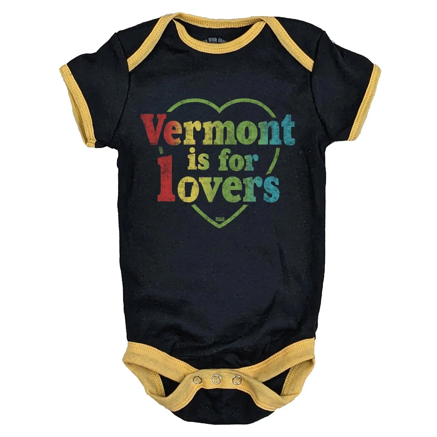Baby Vermont is for Lovers One Piece Romper