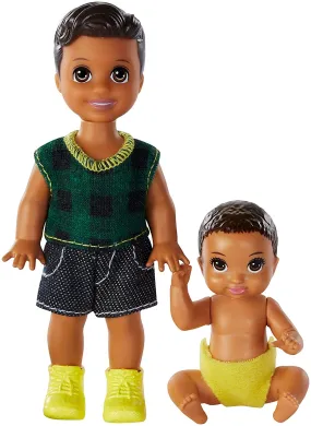 Barbie Skipper Babysitters Inc. Dolls, 2 Pack of Sibling Dolls