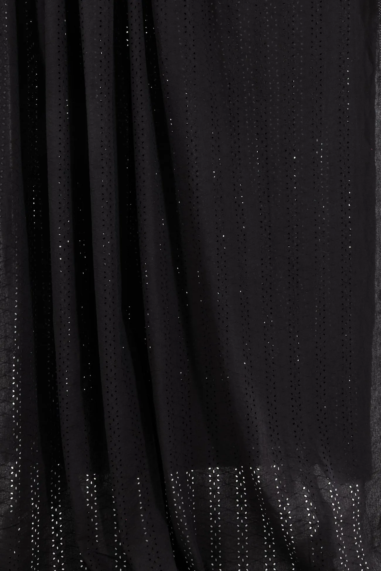 Black Crow Cotton/Linen Eyelet Woven
