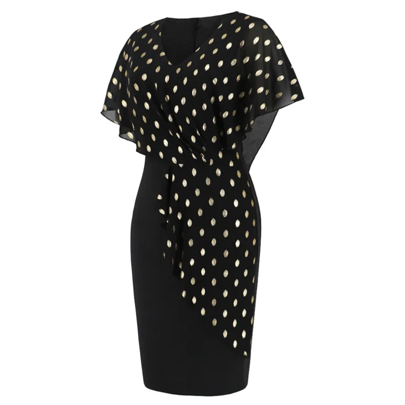 Black Mini Bodycon Dress