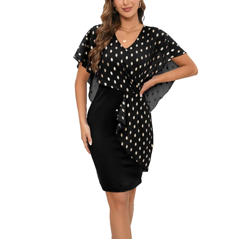 Black Mini Bodycon Dress
