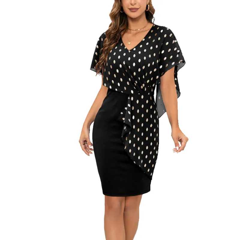 Black Mini Bodycon Dress