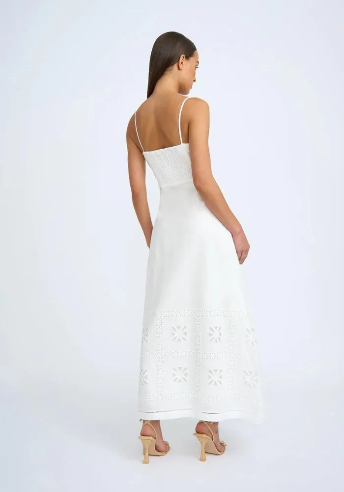 Block Flower Anglaise Sun Dress