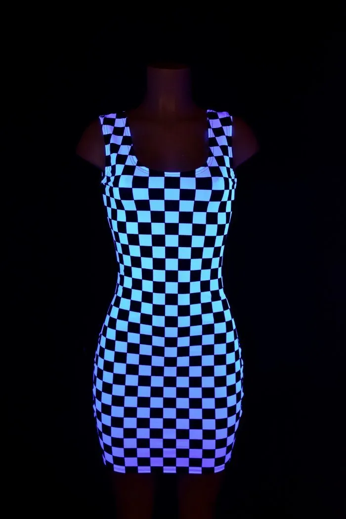 Checkered Tank Dress