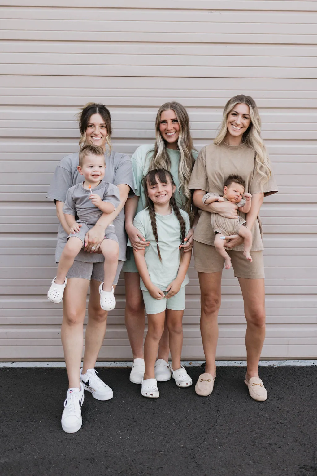 Children's Short Set | Vintage Washed Espresso