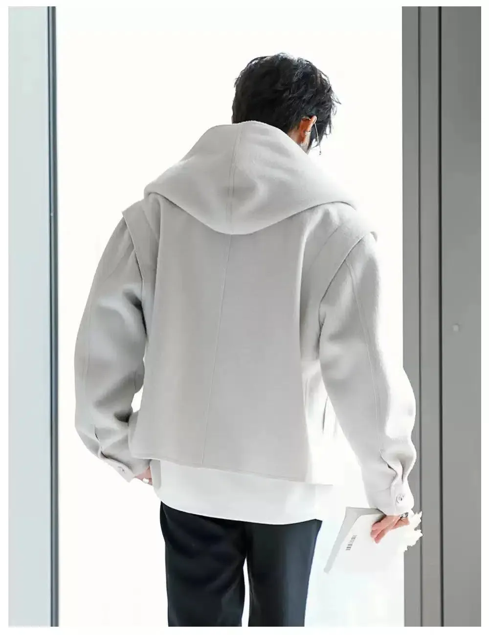 Chuan Boxy Solid Color Blazer