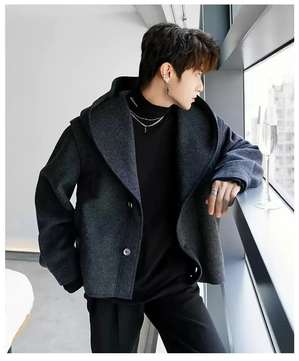 Chuan Boxy Solid Color Blazer