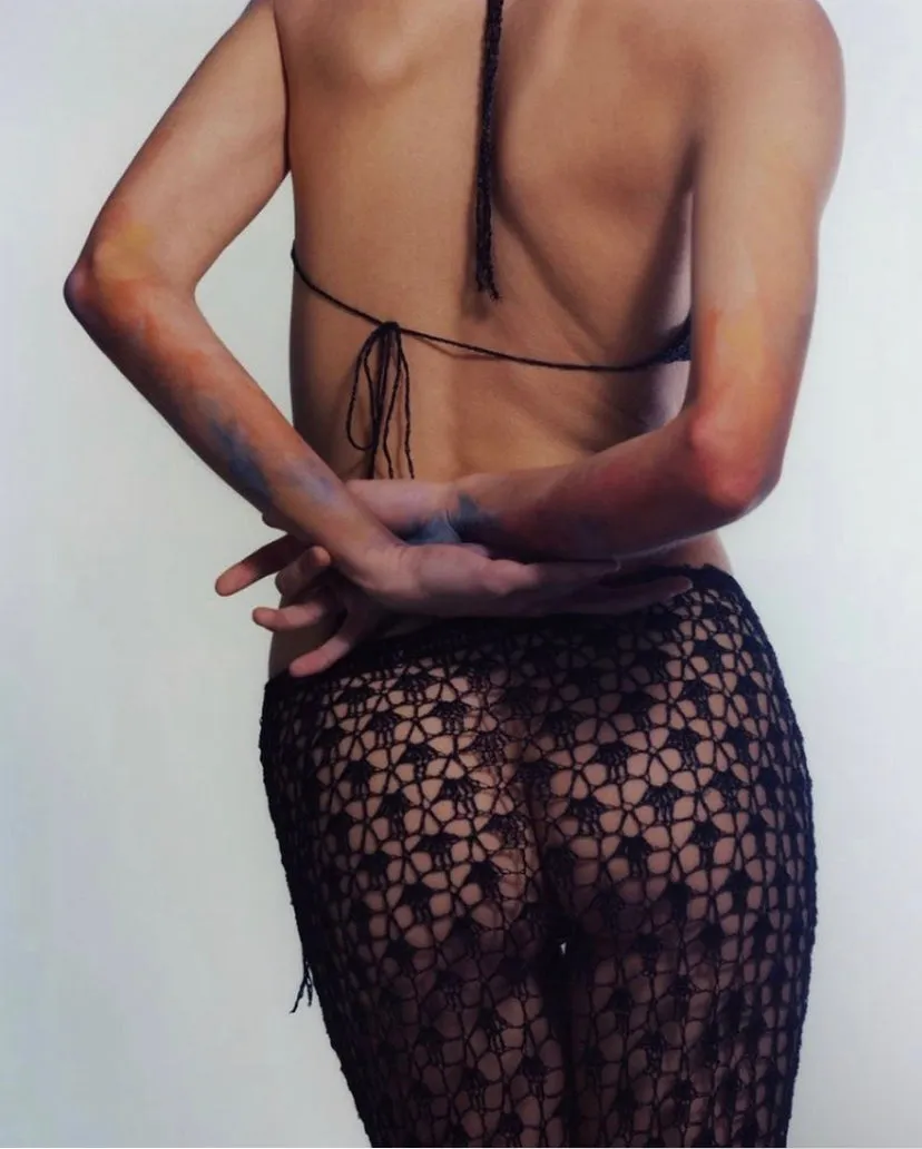 Crochet skirt