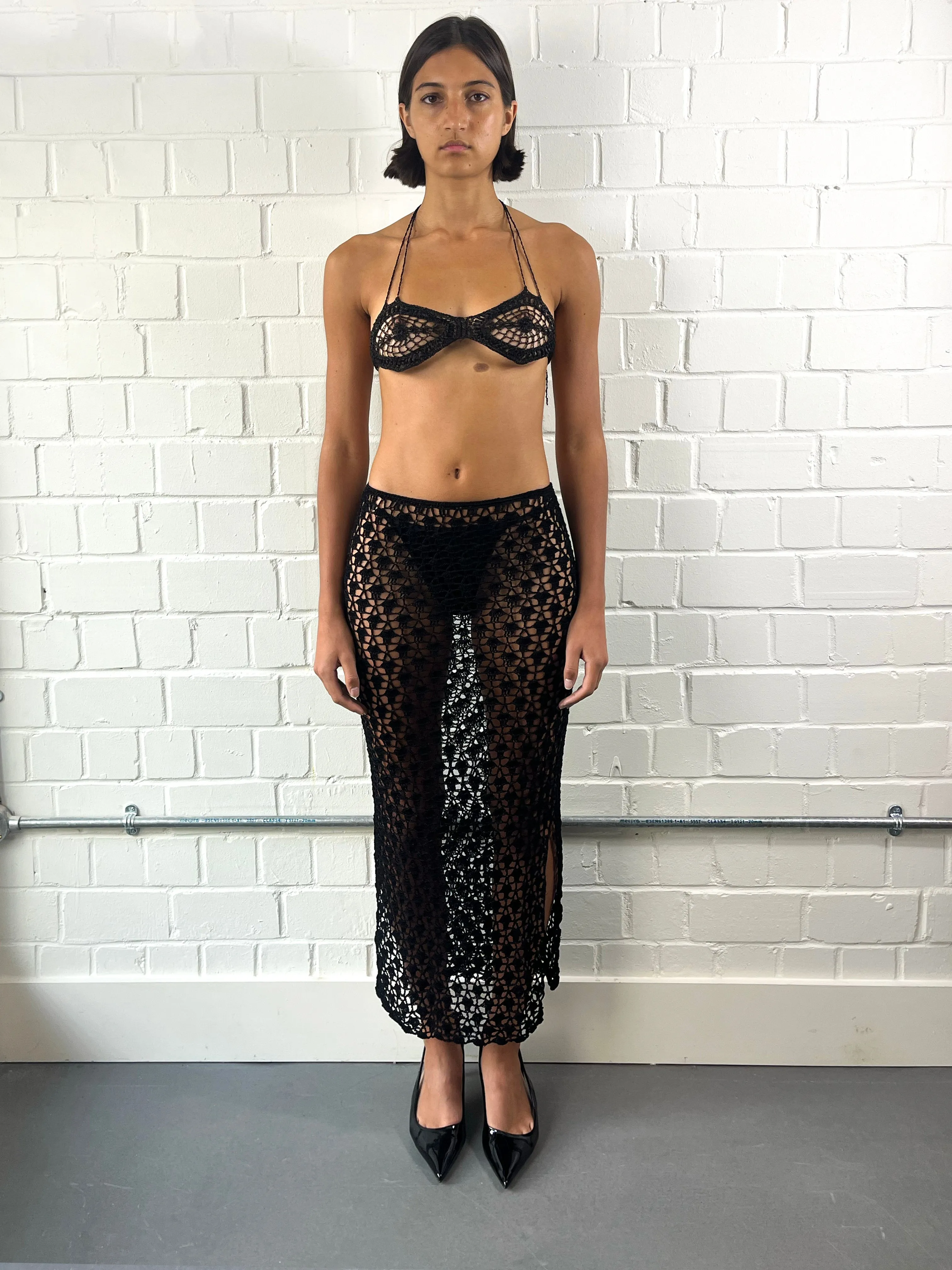 Crochet skirt