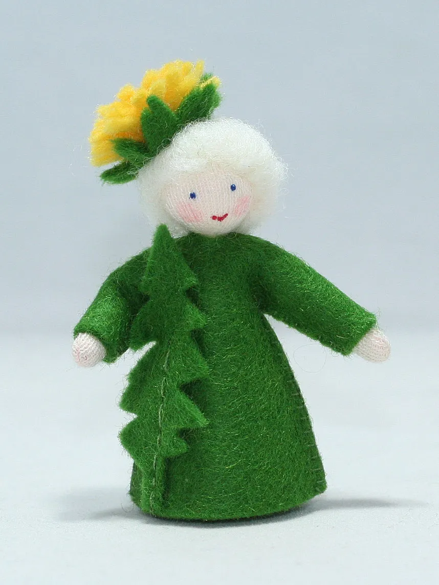 Dandelion Fairy Felted Waldorf Doll - Three Skin Colors