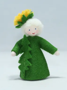 Dandelion Fairy Felted Waldorf Doll - Three Skin Colors