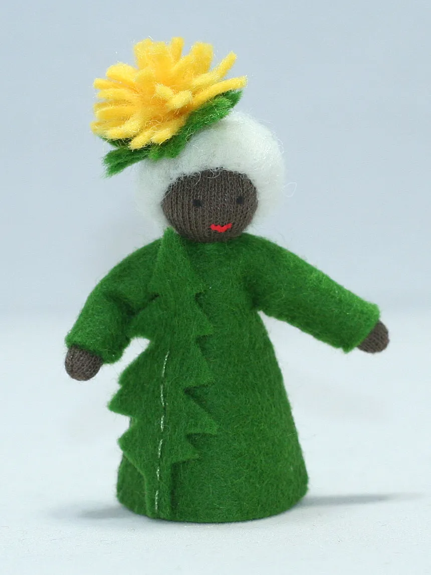 Dandelion Fairy Felted Waldorf Doll - Three Skin Colors