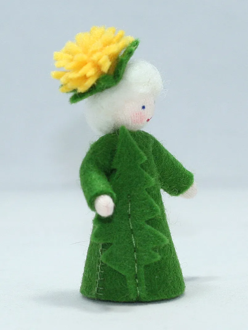 Dandelion Fairy Felted Waldorf Doll - Three Skin Colors