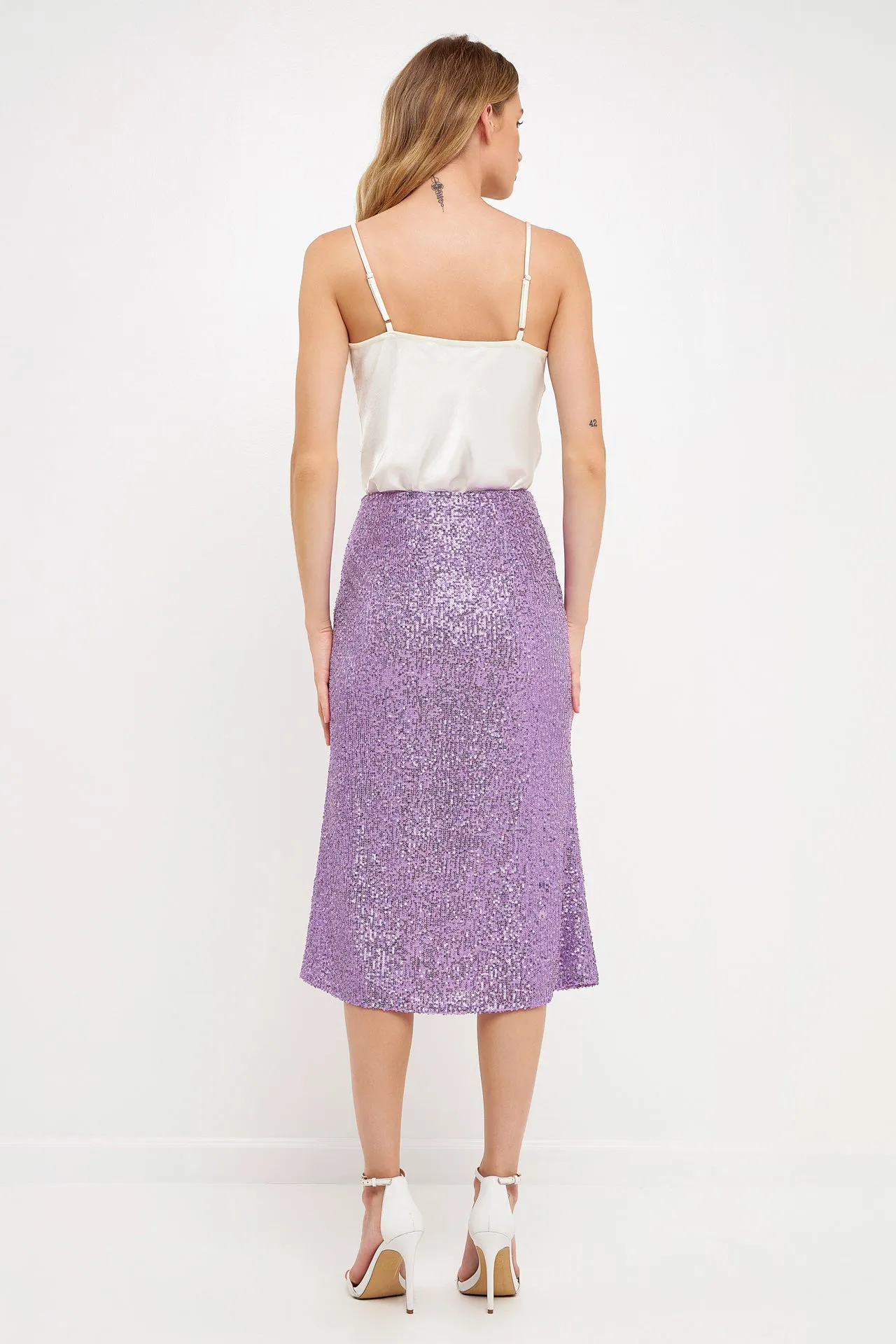 English Factory - Sequins Midi Skirt