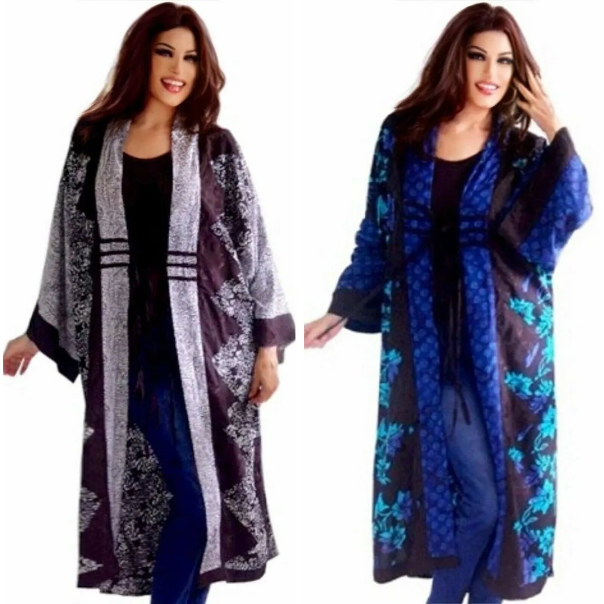 Giavanna Charming Kimono Patchwork Batik Jacket