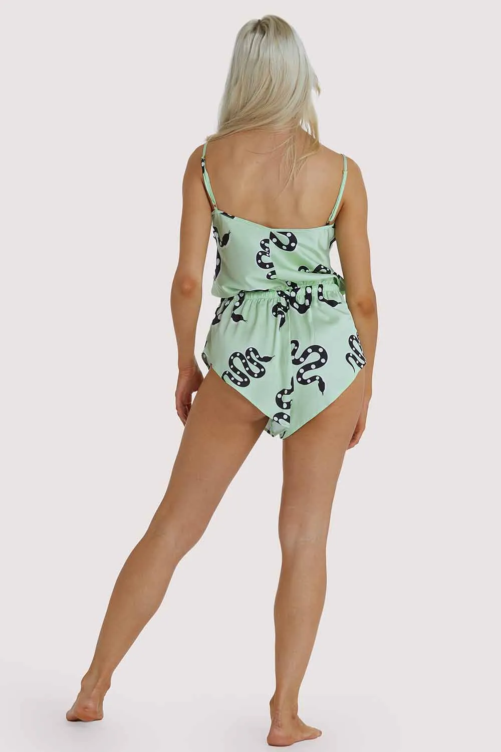 Green Moon Snake Playsuit