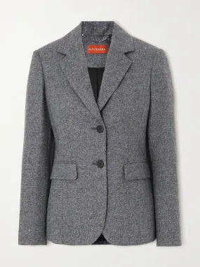 Grey woven blazer