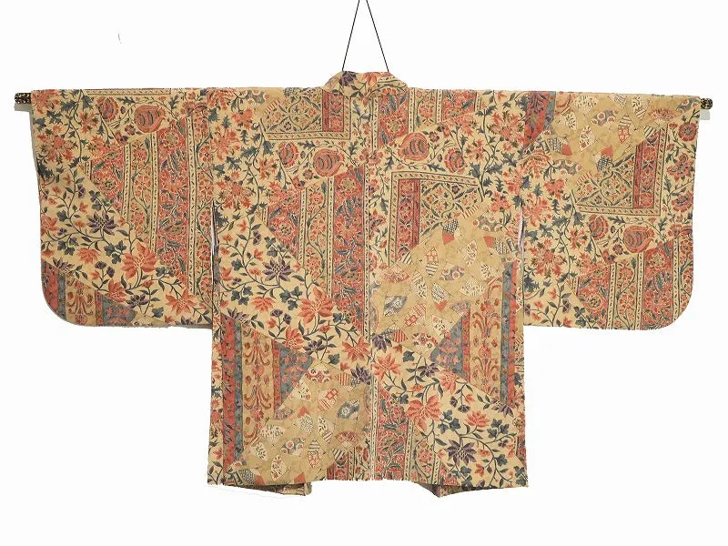 ha0056 haori - haorijJacket -   Japanese vintage jacket silk