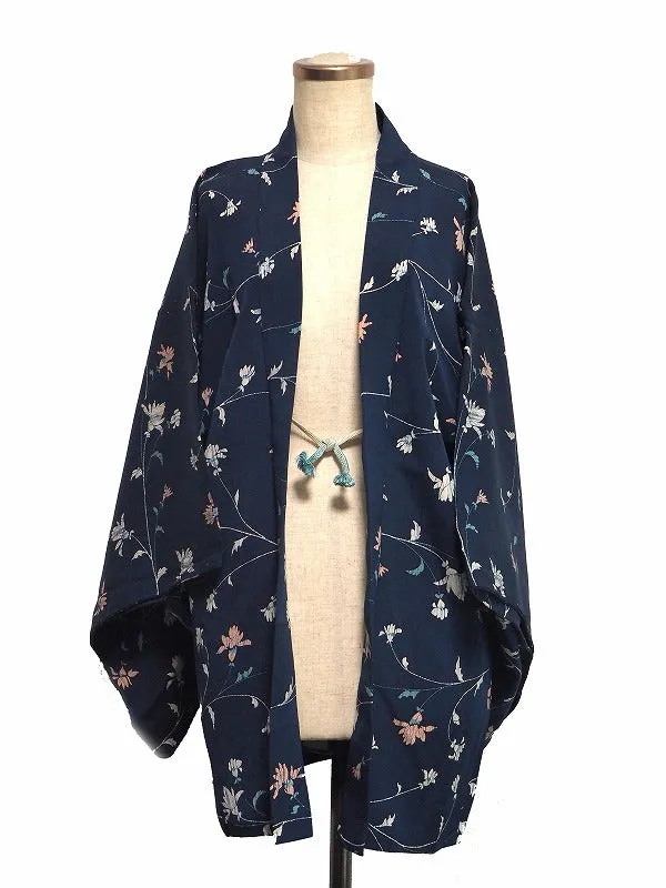 ha0069 haori - haorijJacket -   Japanese vintage jacket silk