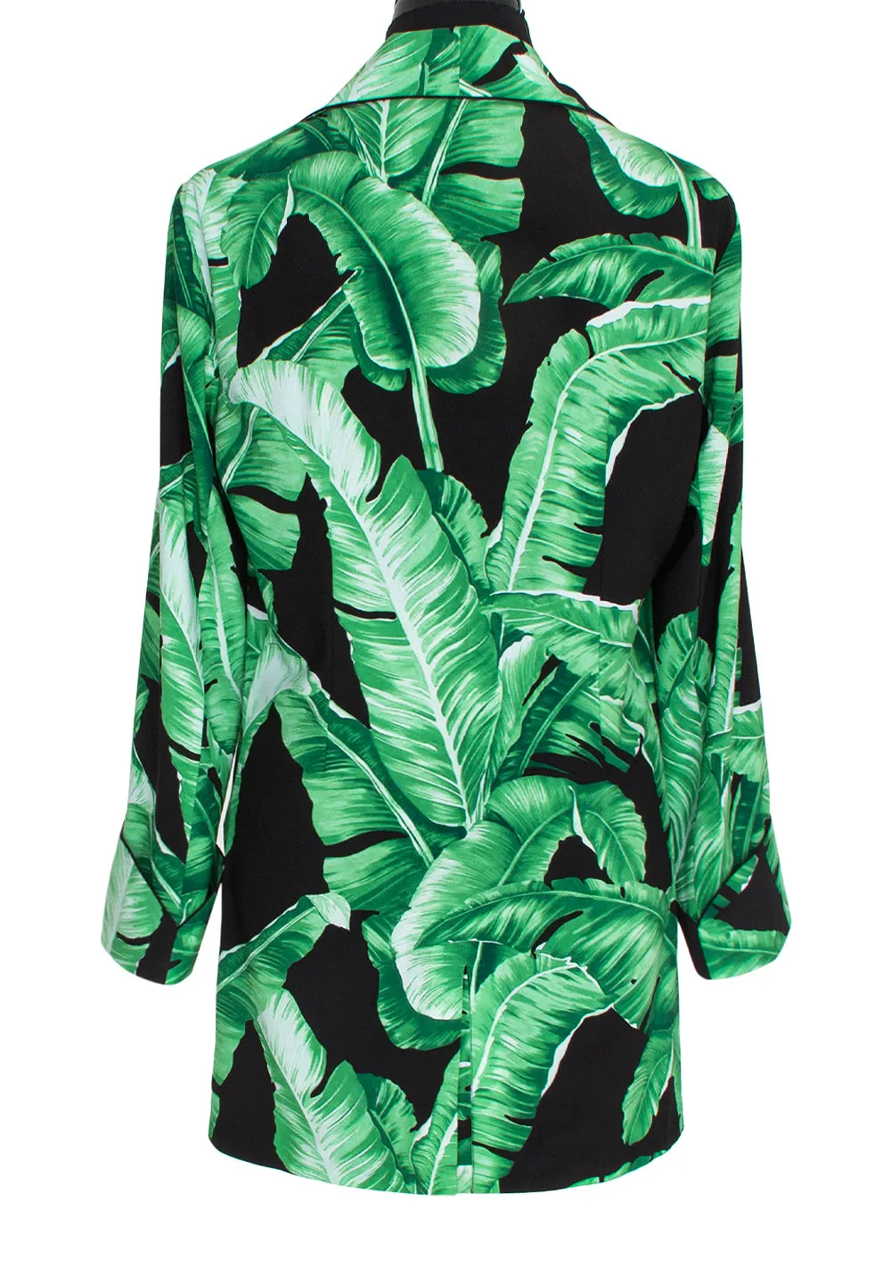 Jungle - Black Palm Blazer (Black)
