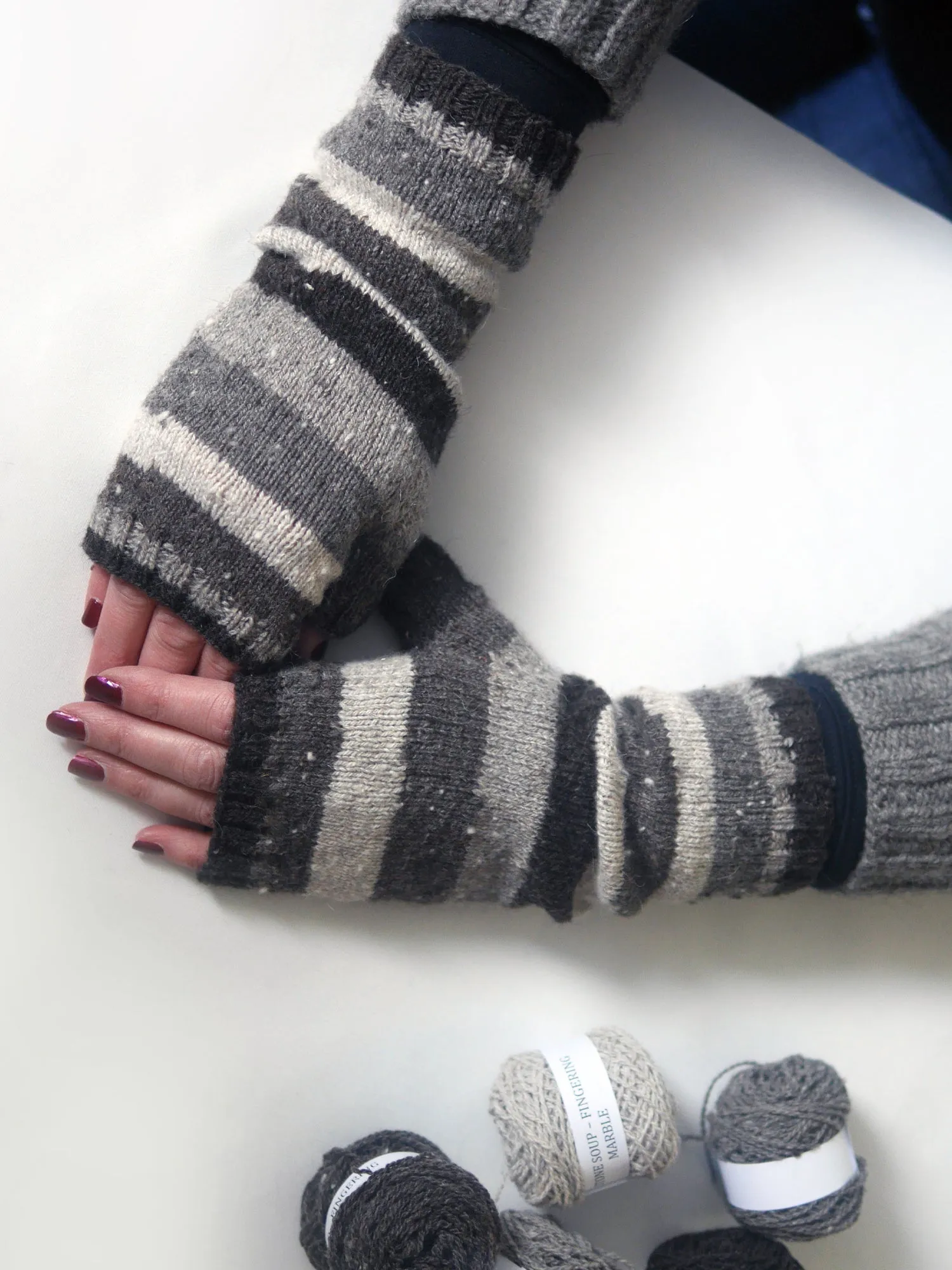 Just Try Me (Mitts, Cowl or Cap) Kit <br><small>yarn & knitting pattern kit</small>