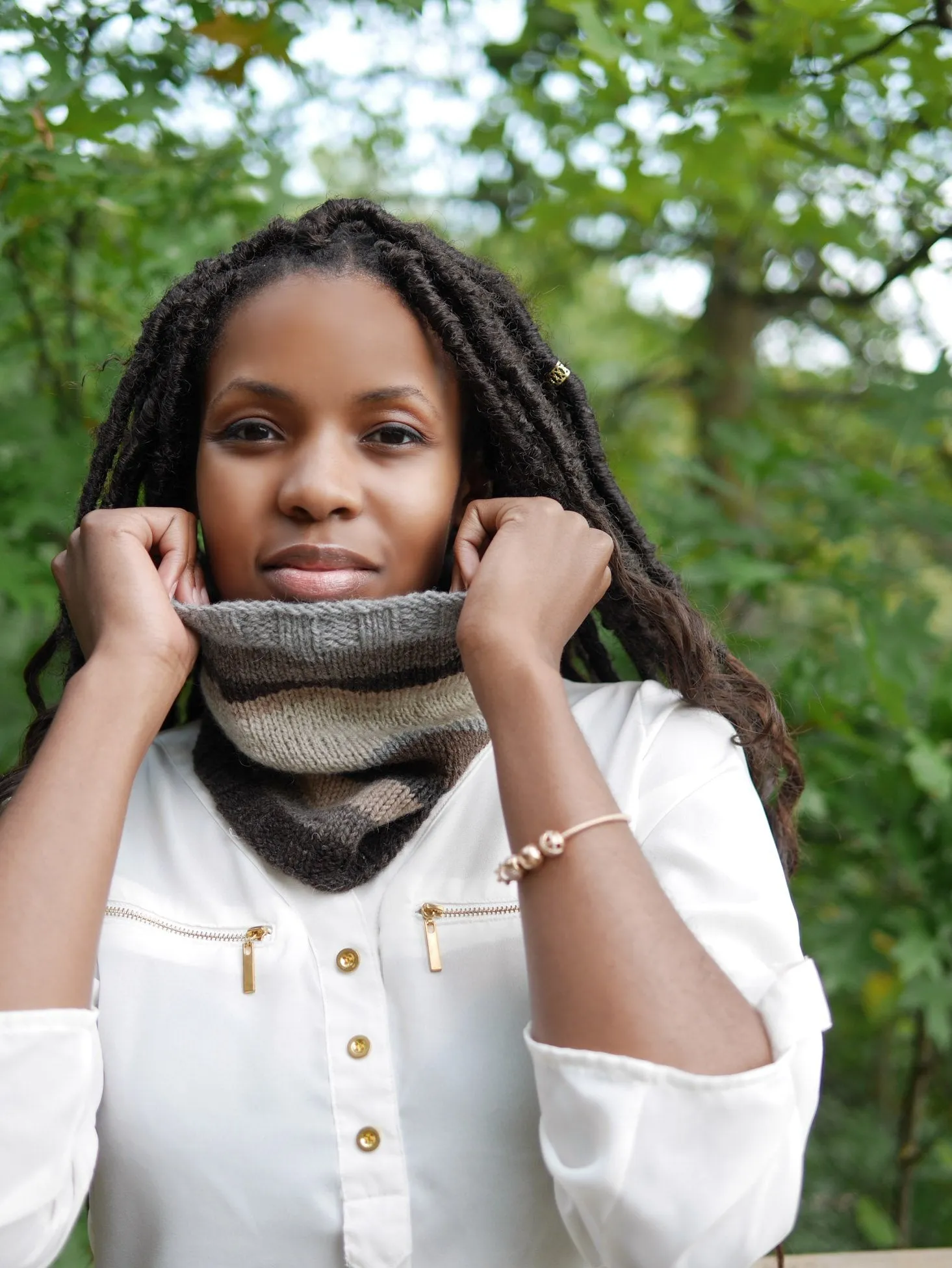 Just Try Me (Mitts, Cowl or Cap) Kit <br><small>yarn & knitting pattern kit</small>