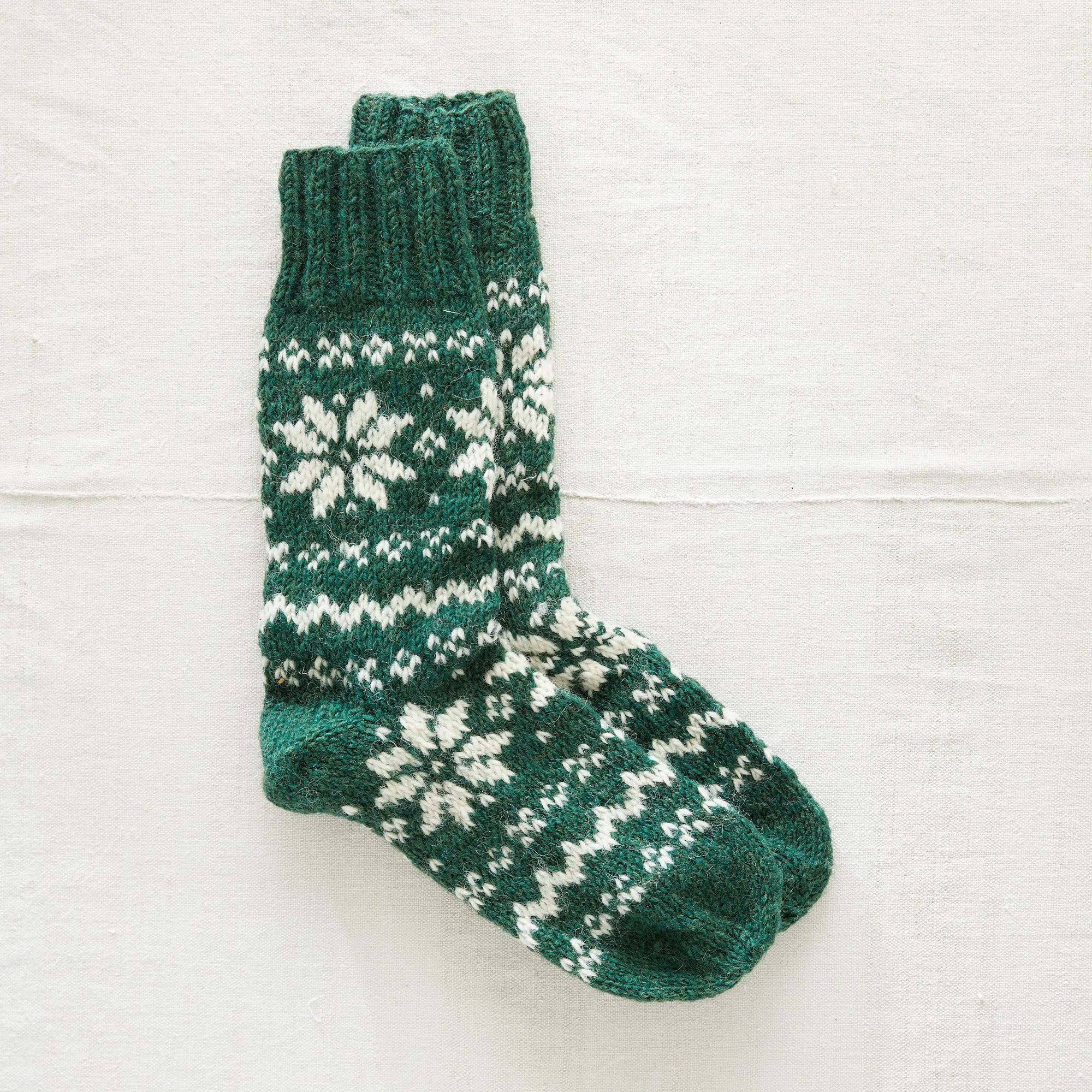 KEDAR Unisex Nordic Fair Isle House Socks S/M/L (WS)