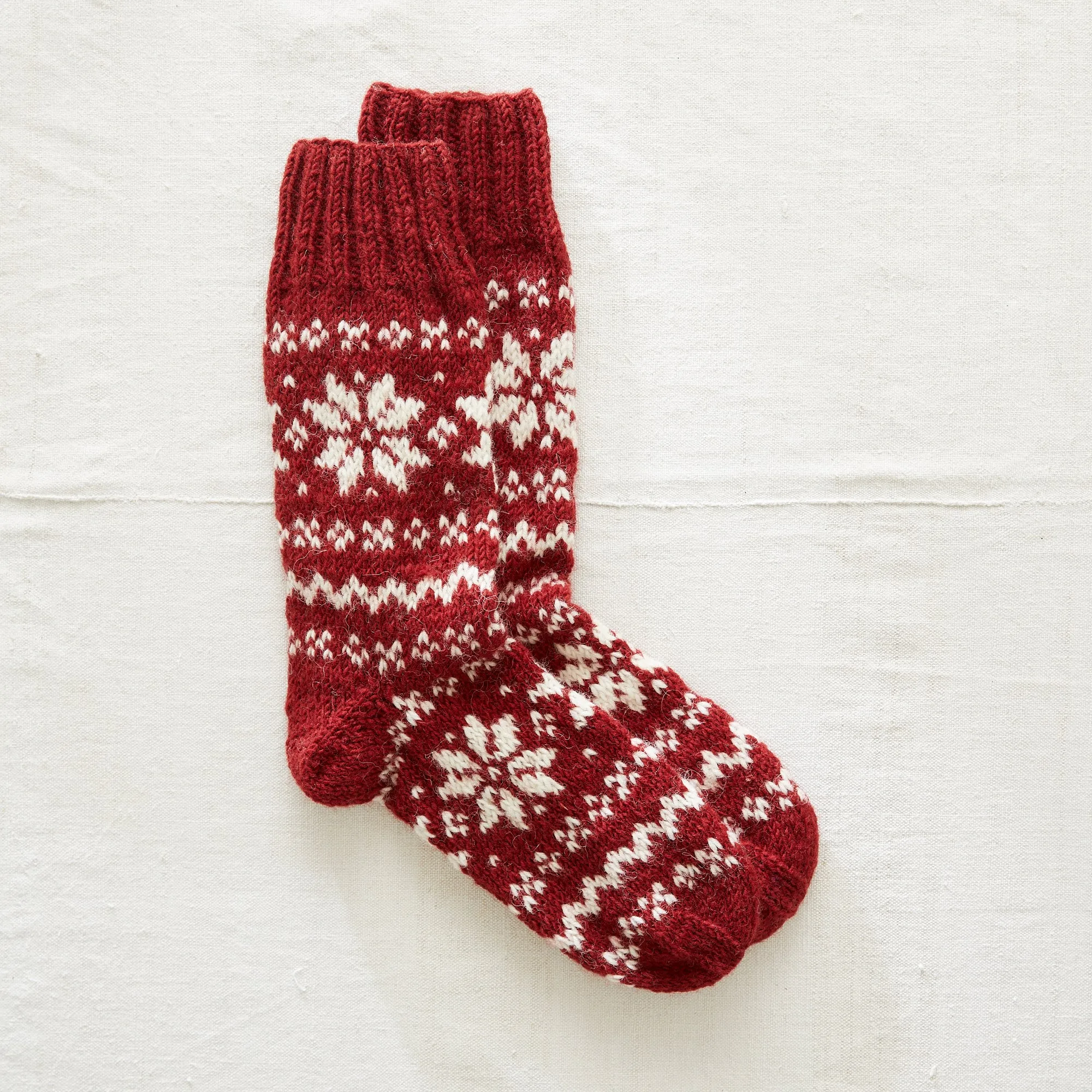 KEDAR Unisex Nordic Fair Isle House Socks S/M/L (WS)