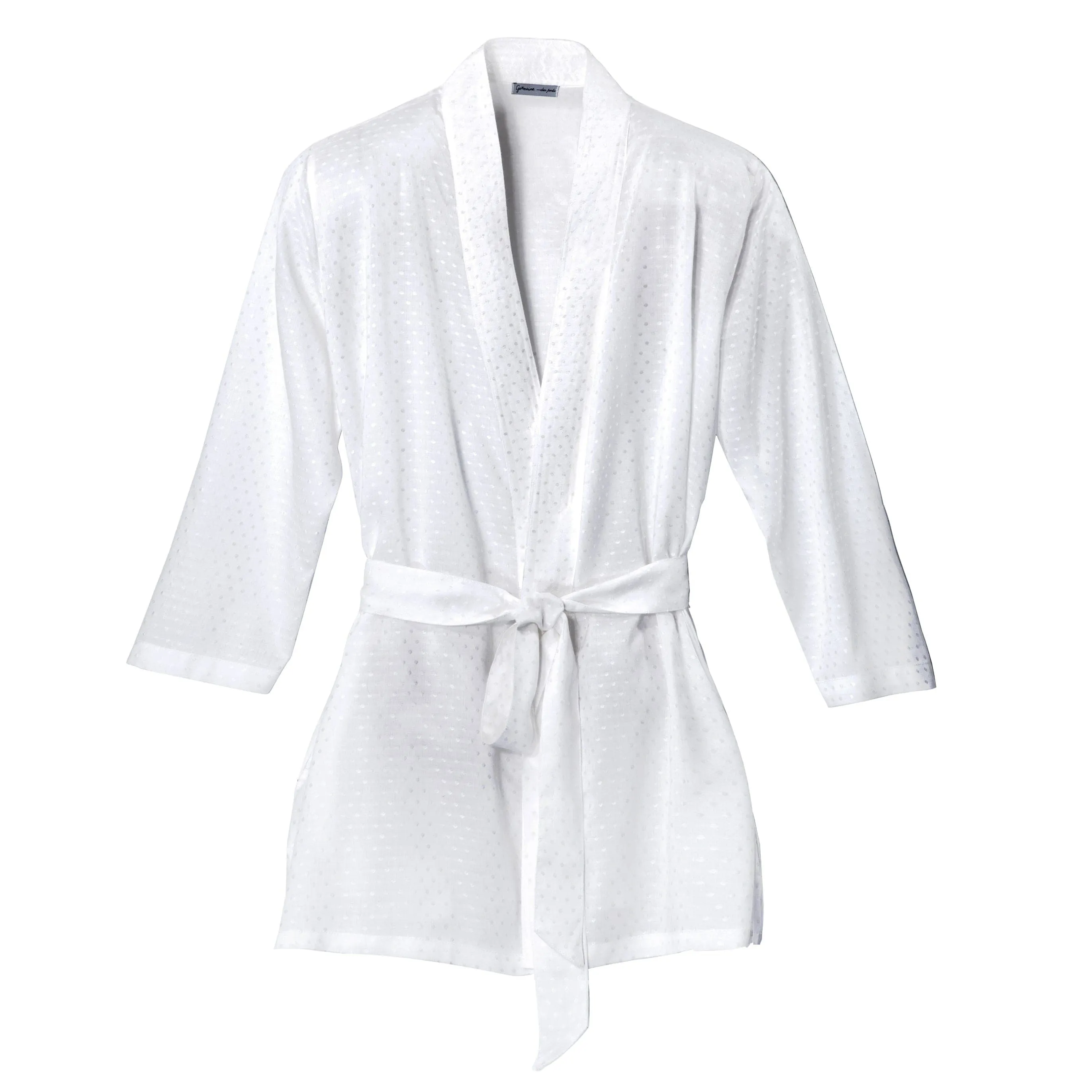 Kimono court en fibre de lait