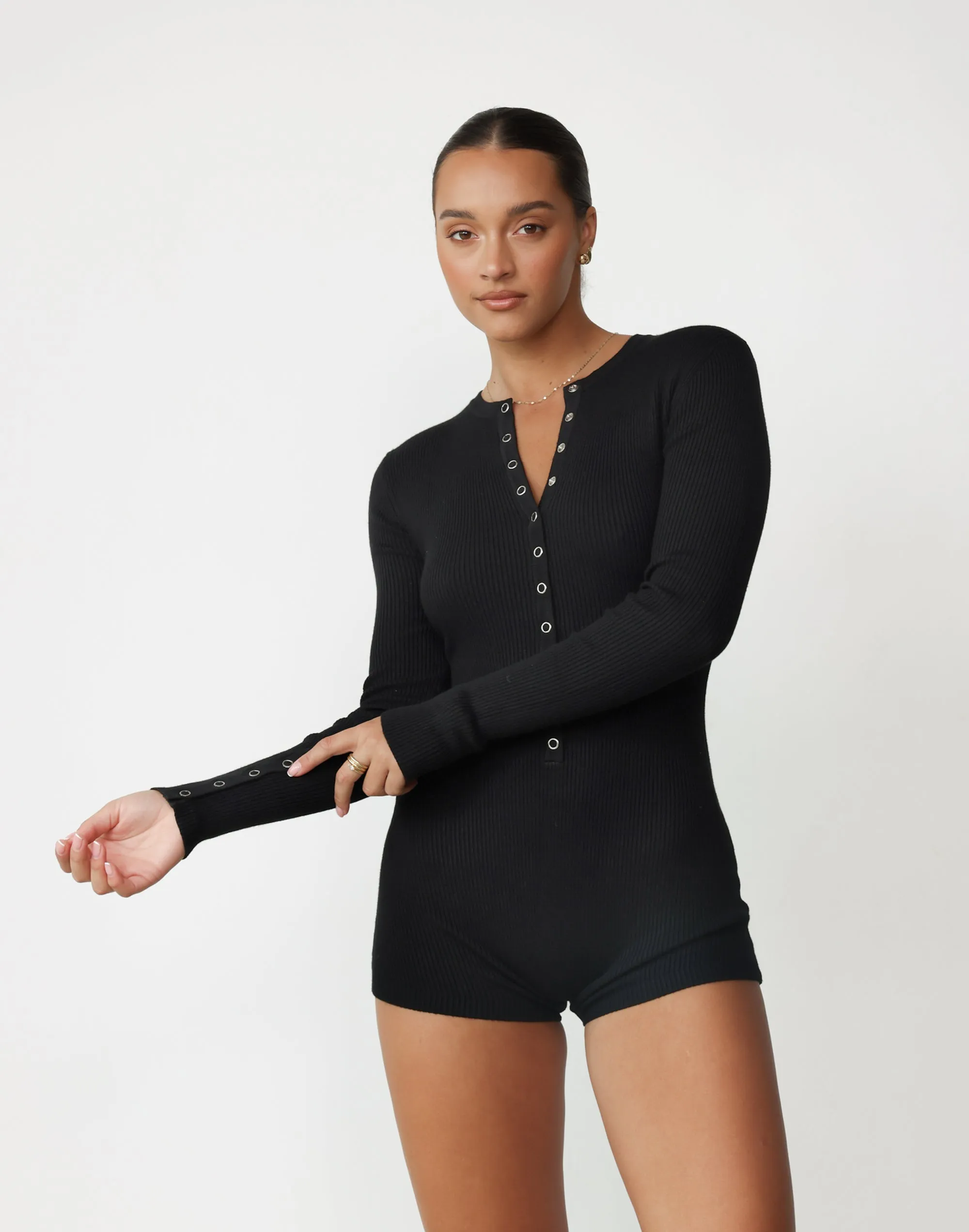 Lulu Romper (Onyx) - By Lioness