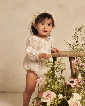 Luna Romper - Daisy Organza *ONE LEFT - 6m*