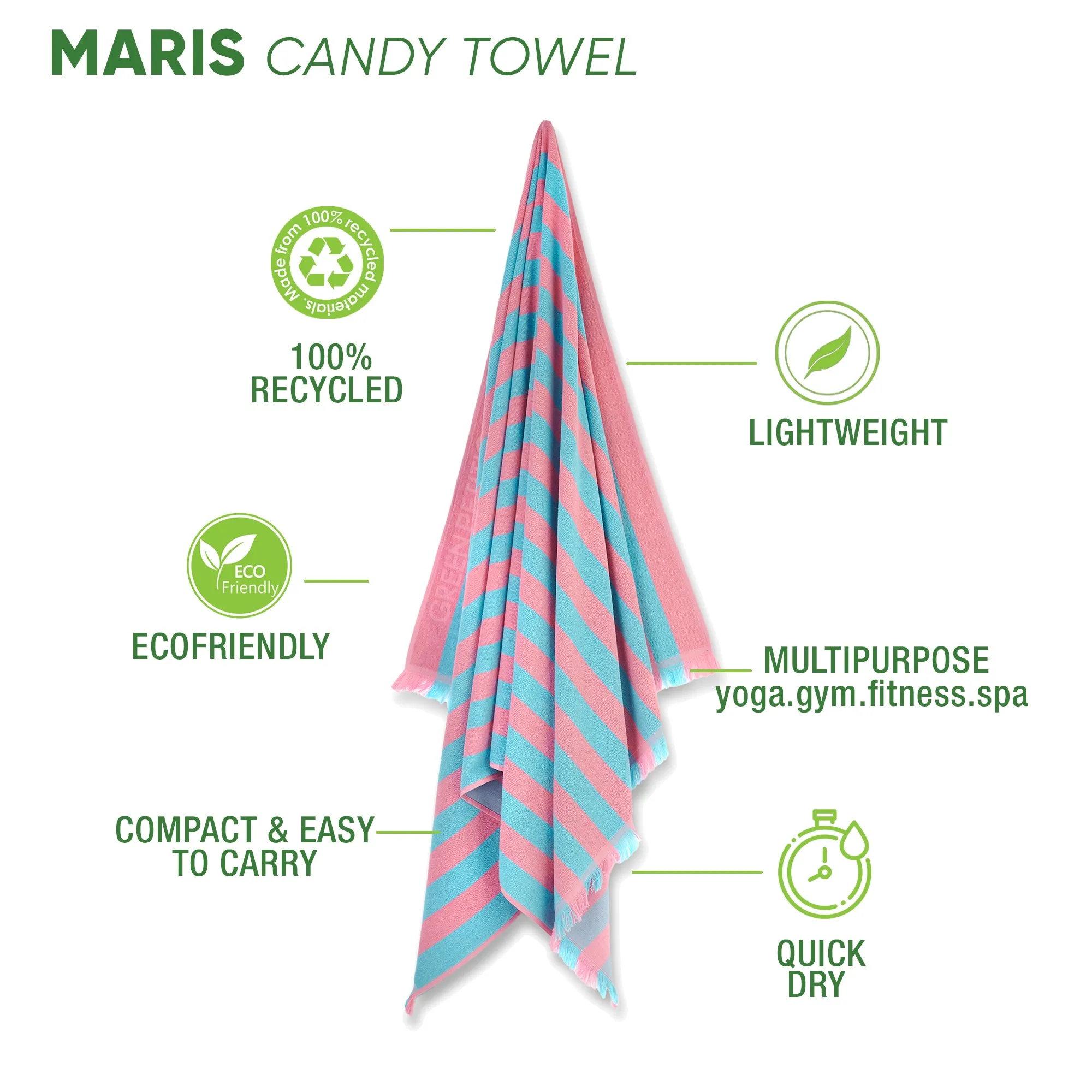 Maris Candy Beach Towel
