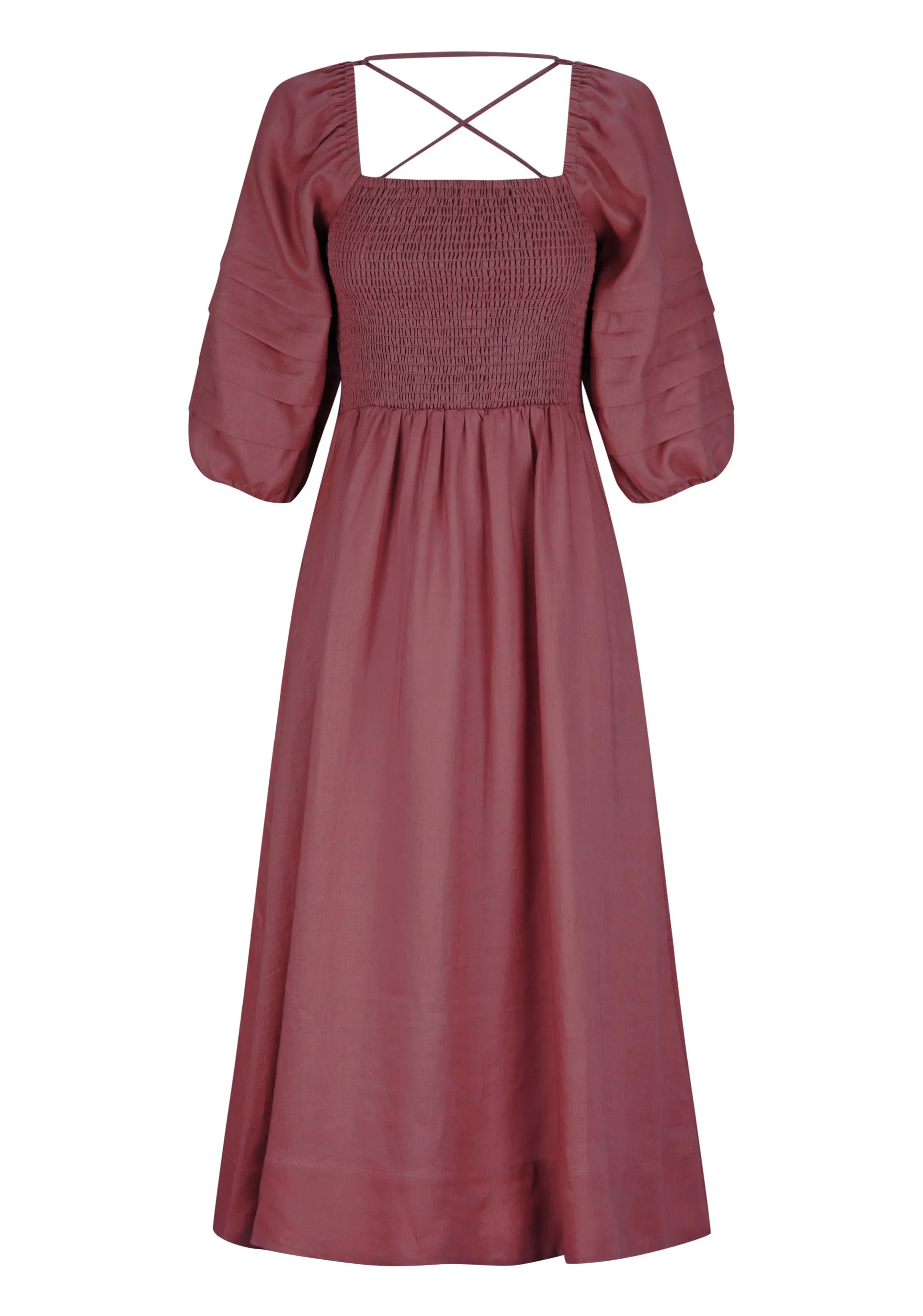 Matilda Midi Dress_Port