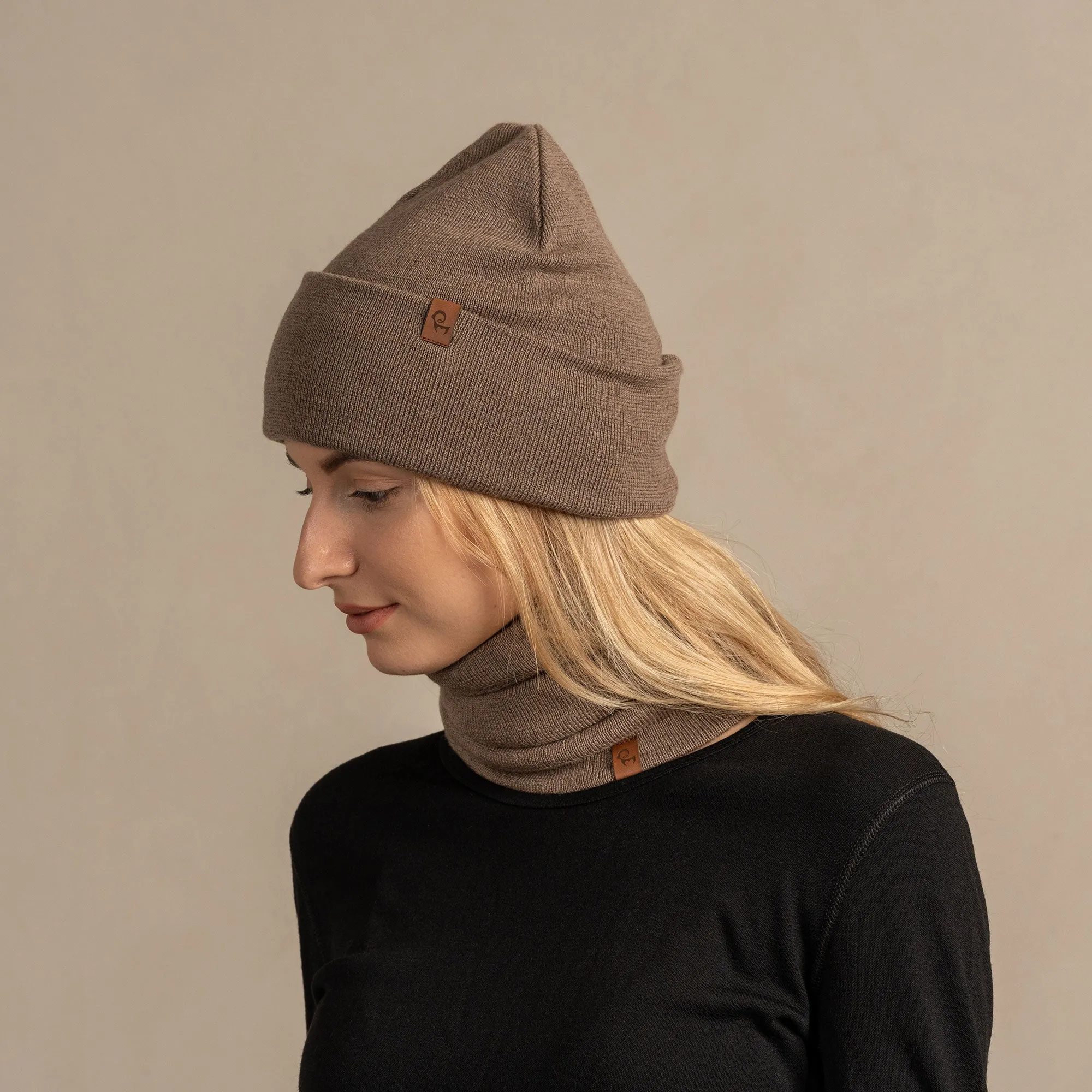 MENIQUE 100% Merino Wool Womens Knit Beanie Merino