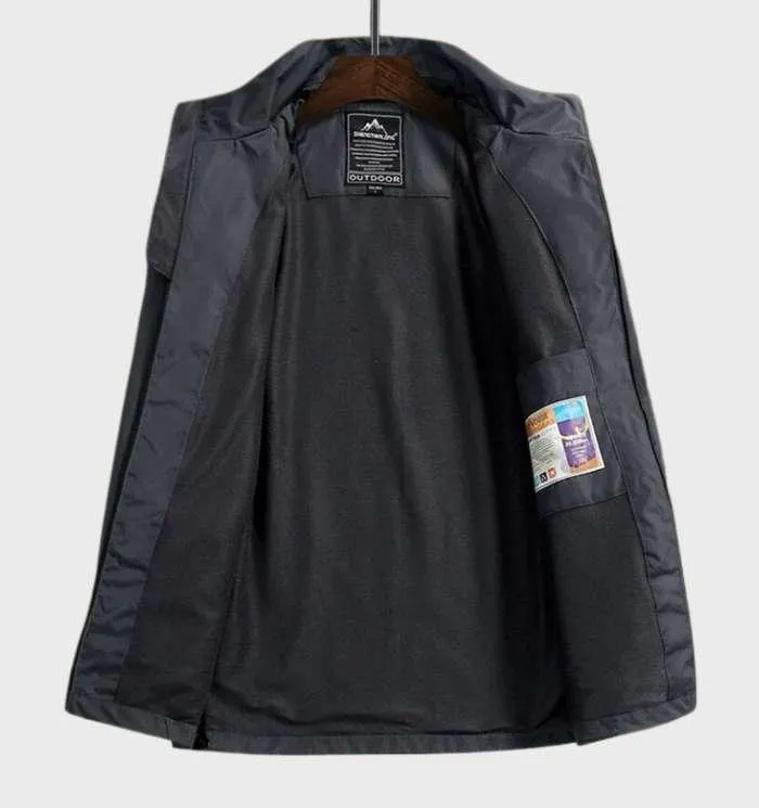 Men's Lightweight Windproof and Waterproof Hooded Jacket