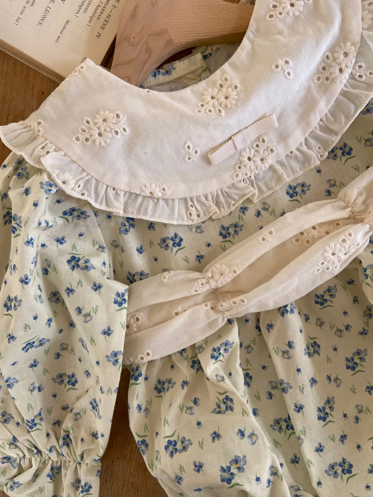 Milky Way Romper_Blue Floral