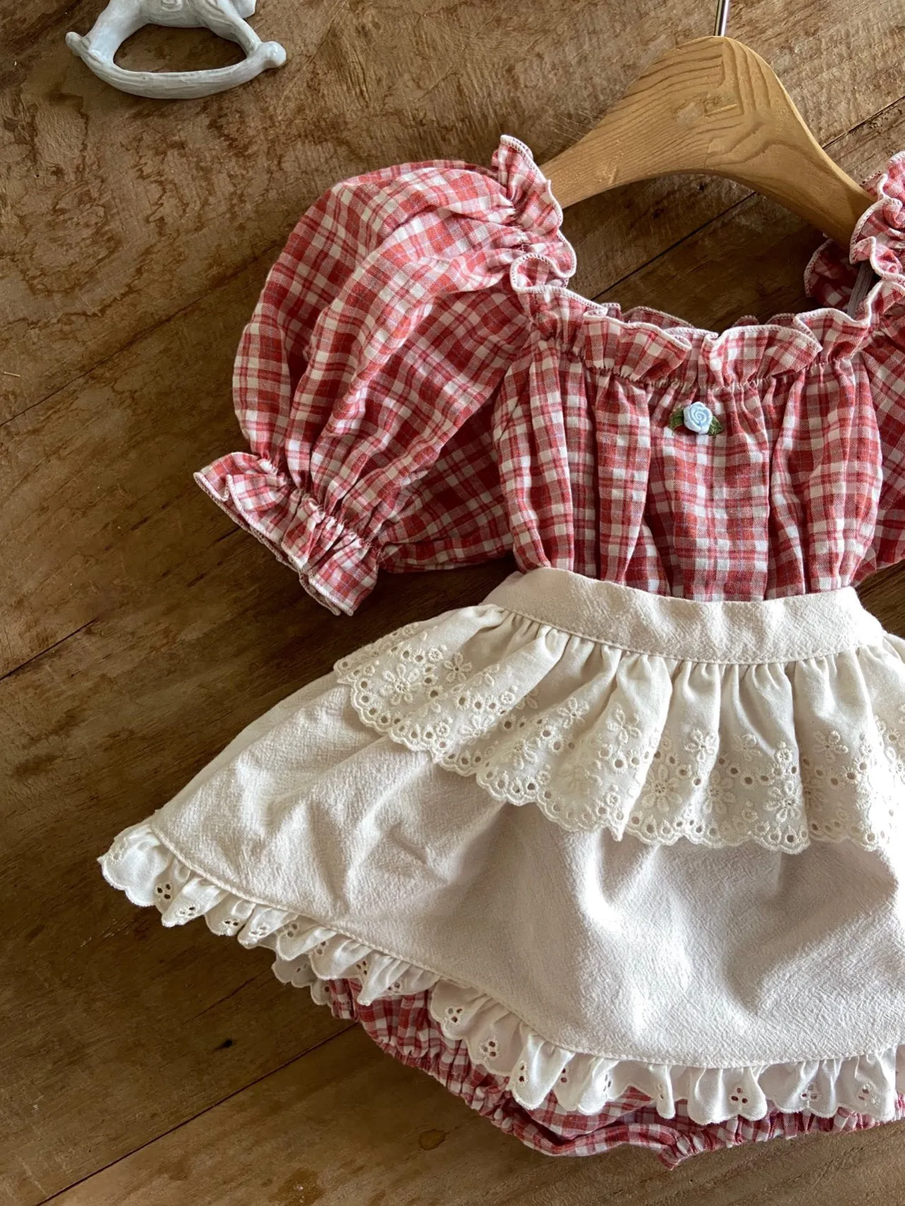 Mini May Romper_Red