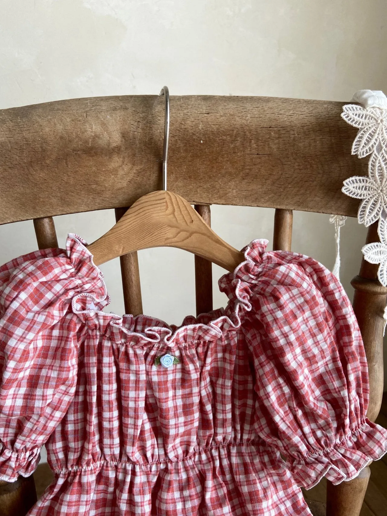 Mini May Romper_Red