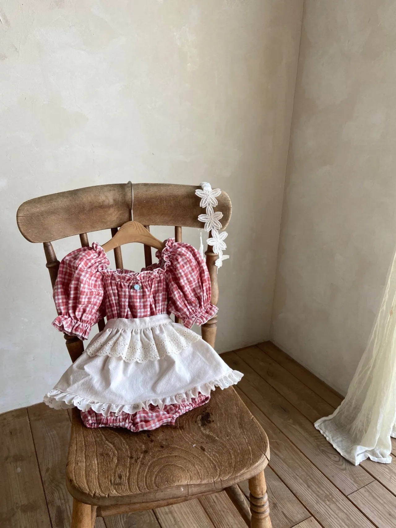 Mini May Romper_Red