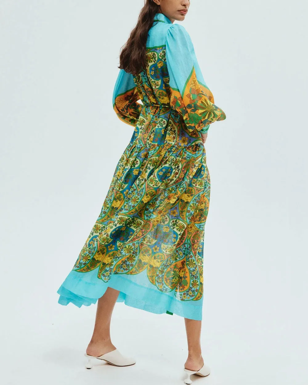 Multicolor Sofie Shirtdress