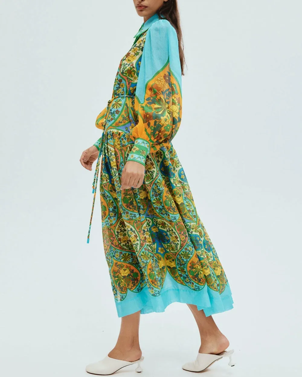 Multicolor Sofie Shirtdress