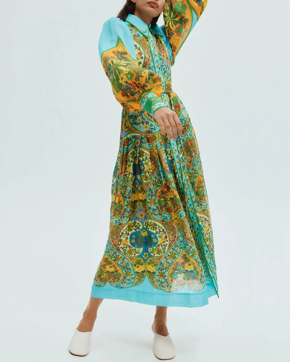 Multicolor Sofie Shirtdress