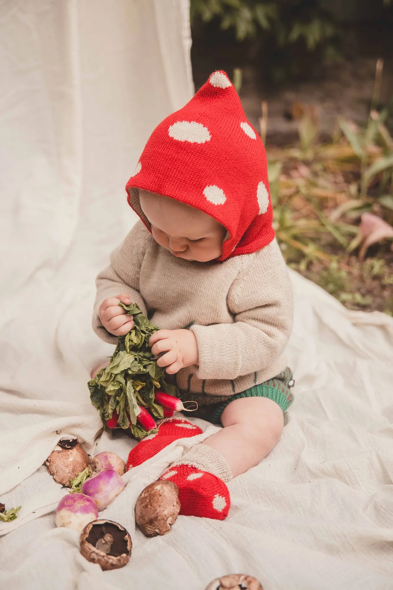 Oeuf Mushroom Hoodie