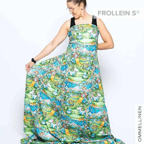 Organic French Terry - Dinos Enchanted Garden