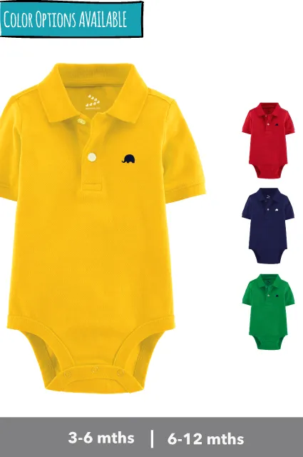 Pique Polo - Onesie