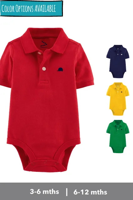 Pique Polo - Onesie
